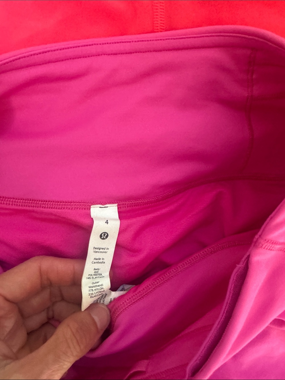 lululemon athletica Athletic Shorts Trio in Aqua, Coral, Magenta - Picture 2 of 5